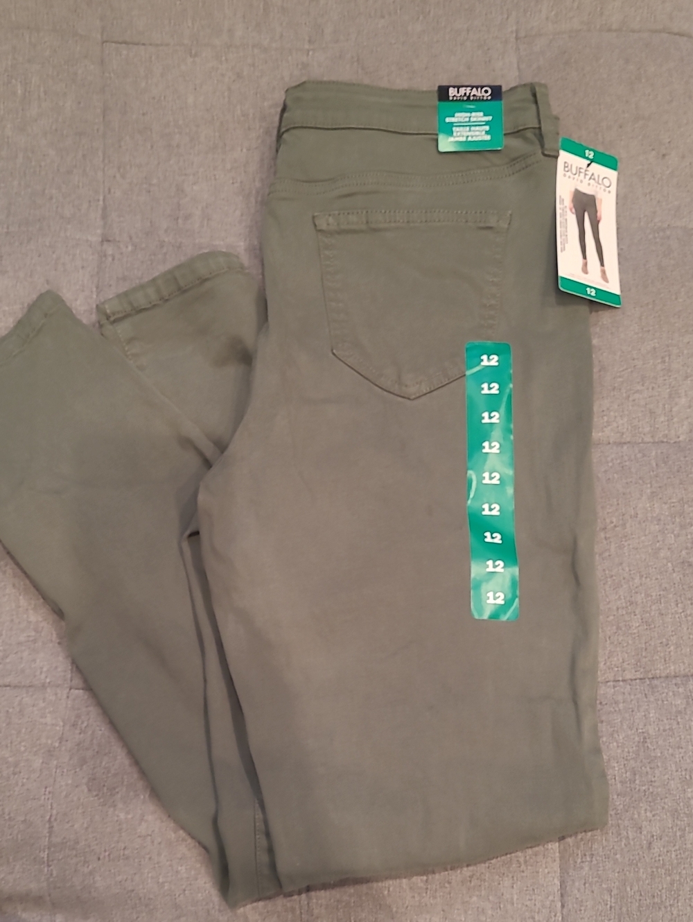 Buffalo David Bitton Olive Skinny Jeans
